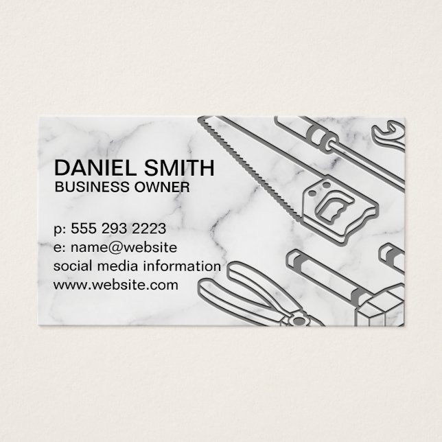 Construction Tools | Marble (Front)