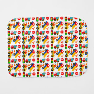 Construction Toys Burp Cloth