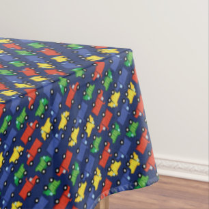 Construction Truck Baby Shower Tablecloth