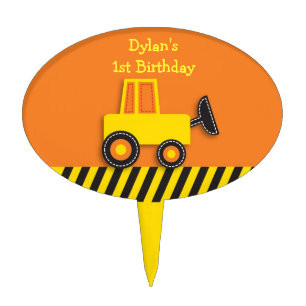 Construction Truck Cake Topper
