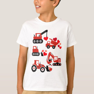 Construction Truck I Dig You Funny Kid Boy Toddler T-Shirt