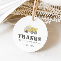 Construction Truck Vehicles Boys Birthday