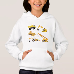 Construction Trucks Hoodie