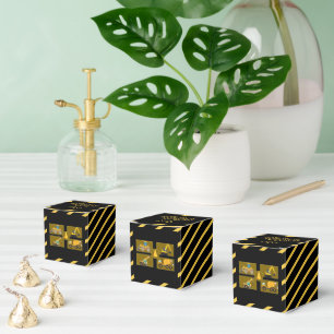 Construction Trucks Kids Birthday Party Favor Boxes