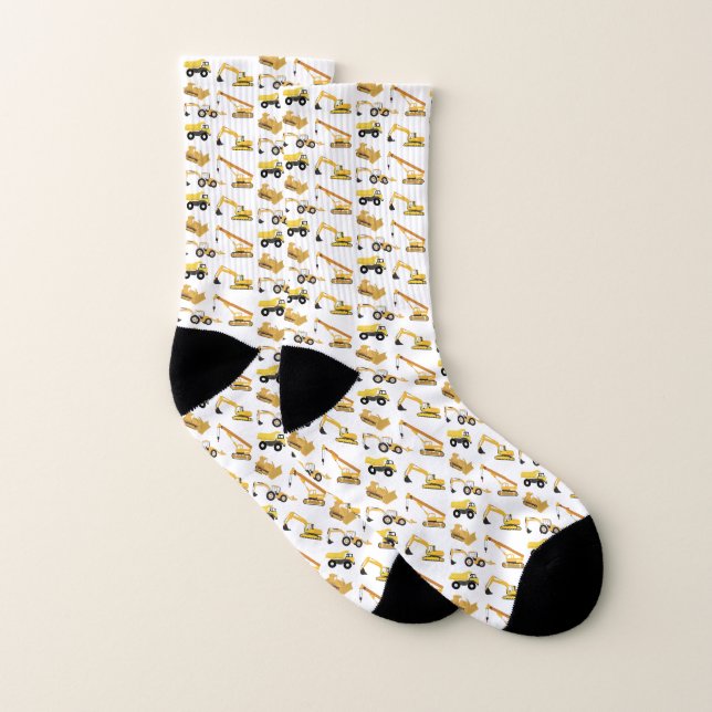 Construction Trucks Socks (Pair)
