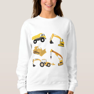 Construction Trucks Sweatshirt