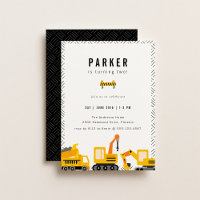 Construction Trucks Theme Birthday