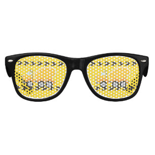Construction Vehicle Boys Yellow Birthday Party Kids Sunglasses