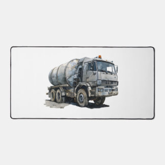 Construction Vehicle Desk Mat