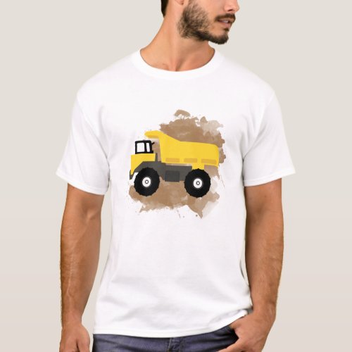 Construction Vehicle Mud  T_Shirt