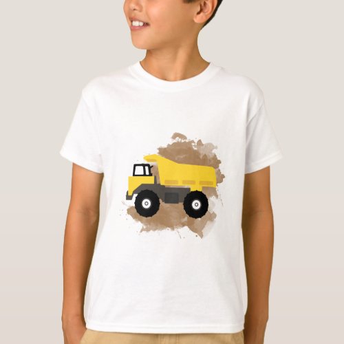 Construction Vehicle Mud  T_Shirt