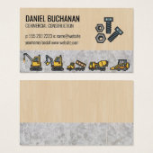 Construction Vehicles | Nuts and Bolts (Front & Back)