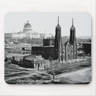 Construction Washington Mousepad