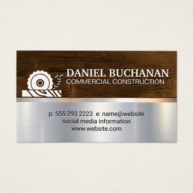 Construction | Wood Metallic Circular Saw (Front)