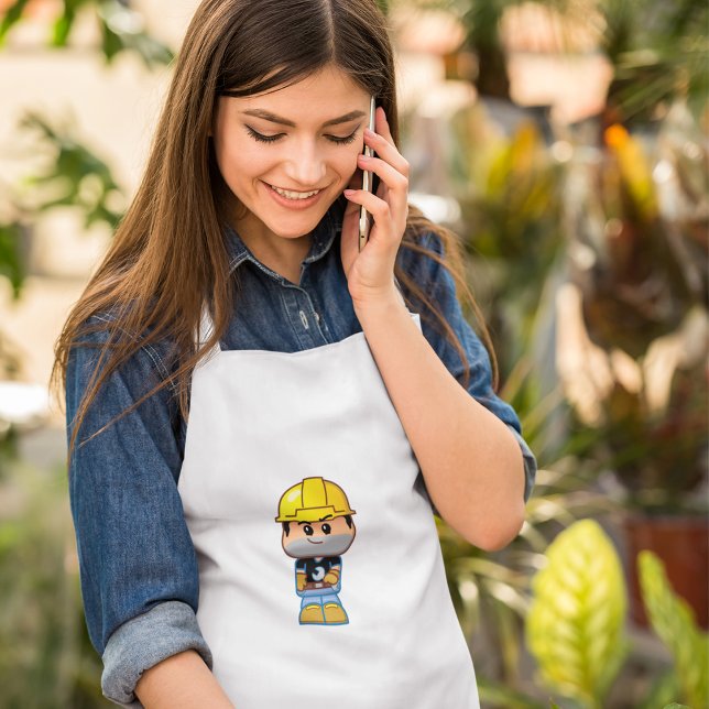 Construction Worker Adult Apron (Creator Uploaded)