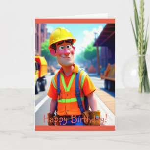 Construction Worker Card