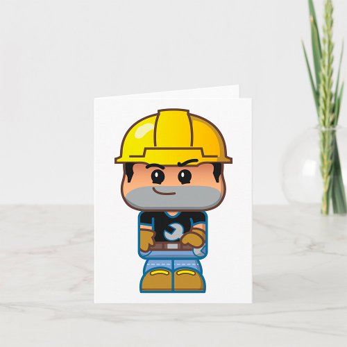 Construction Worker Card