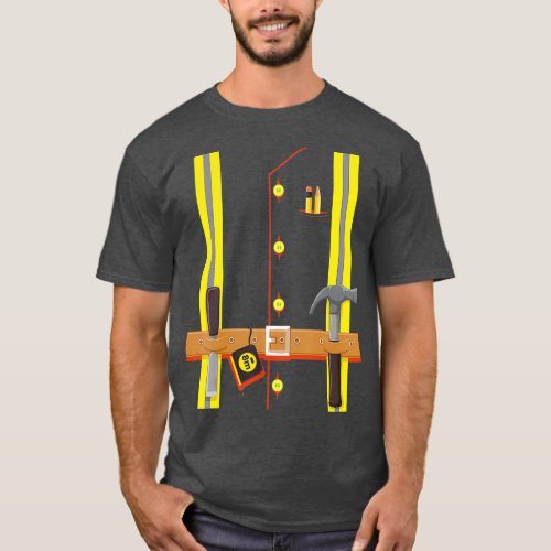 Construction Worker Costume for Boys Kids T_Shirt