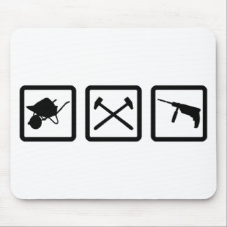 construction worker gear mouse pad