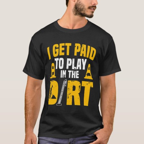 Construction Worker Gifts Funny Laborer Contractor T_Shirt