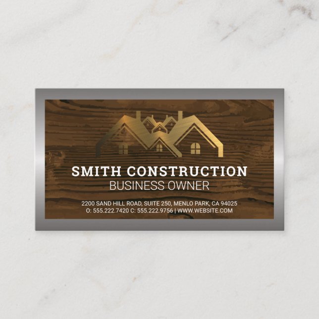 Construction Worker | Home Repair Tools Business C Business Card (Front)