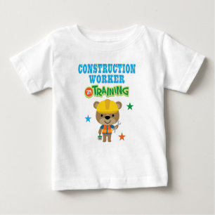 Construction Worker in Training Baby T-Shirt