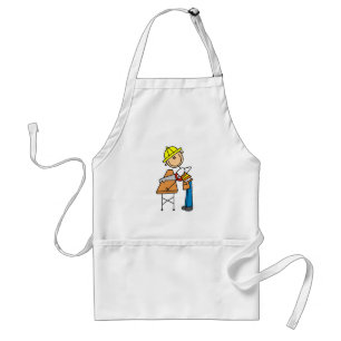 Construction Worker Sawing Board Adult Apron