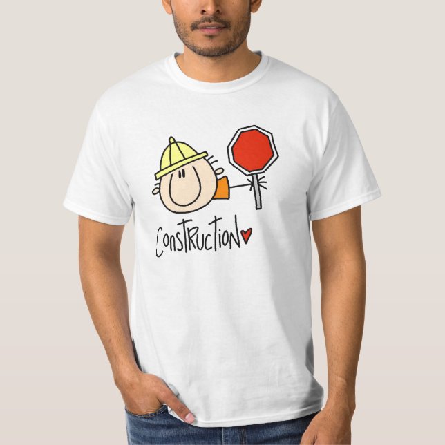 Construction Worker T-Shirt (Front)