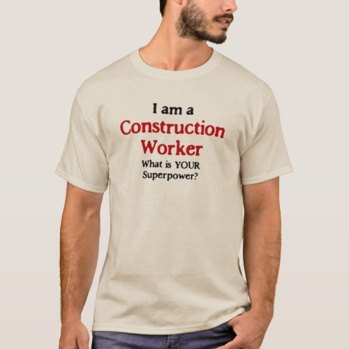 construction worker T_Shirt