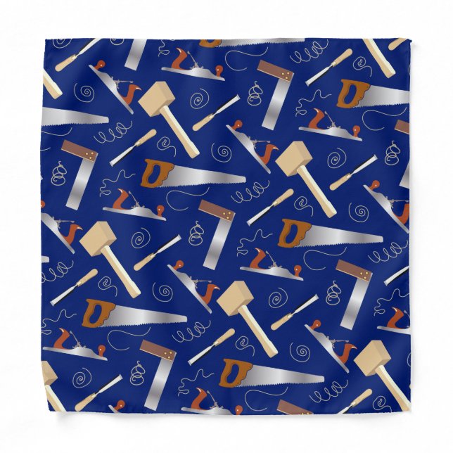 Construction Worker Tools Bandana (Front)