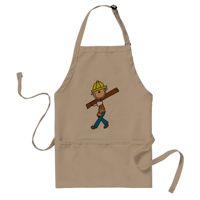 Construction Worker with Lumber Apron (Front)