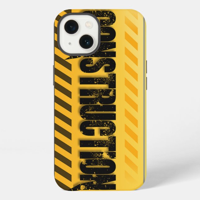 Construction workers iphone case (Back)