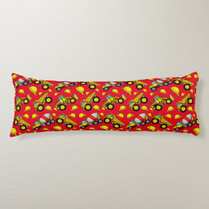 Construction Zone Body Pillow