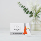 Construction Zone Business Card (Standing Front)