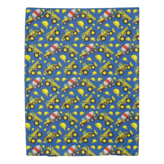 Construction Zone Duvet Cover