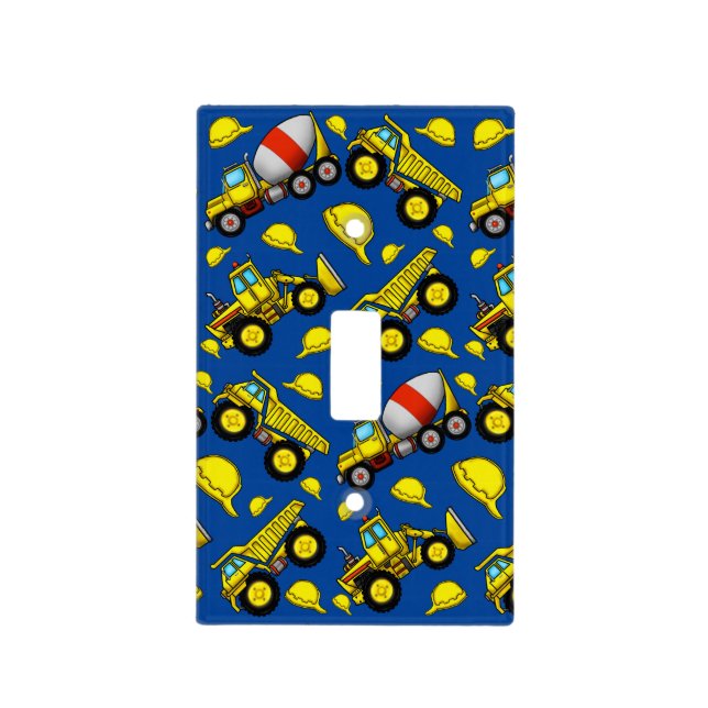 Construction Zone Light Switch Cover (Front)