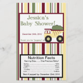 Construction Zone Microwave Popcorn Wrapper (Front)