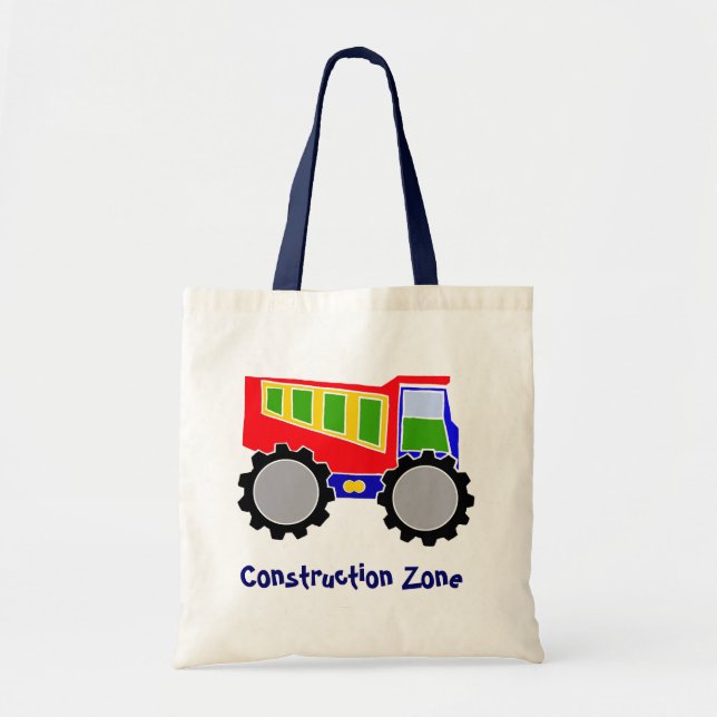 Construction Zone Tote Bag (Front)