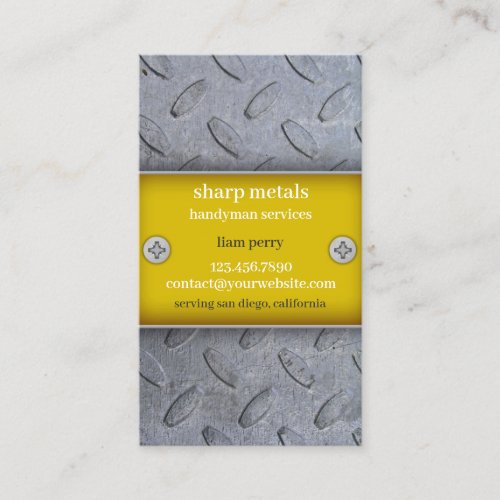 Construction Business Card