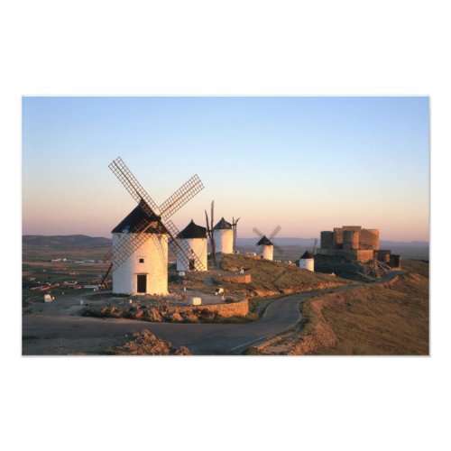 Consuegra La Mancha Spain windmills Photo Print
