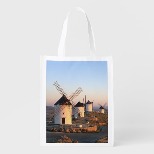 Consuegra La Mancha Spain windmills Reusable Grocery Bag