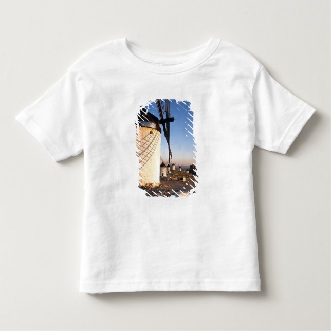 Consuegra, La Mancha, Spain, windmills Toddler T-shirt (Front)