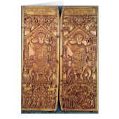 Consular diptych Anastasius carved (Front)