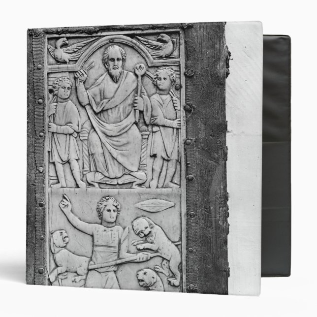 Consular diptych of Aetius, left hand panel 3 Ring Binder (Front/Inside)