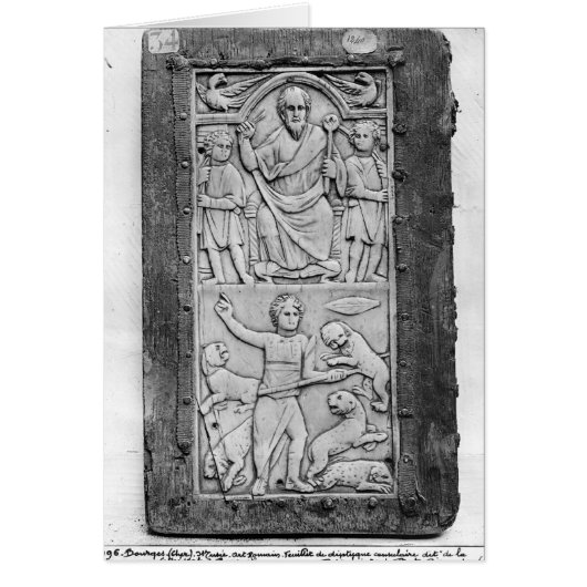Consular diptych of Aetius, left hand panel Cards (Front)