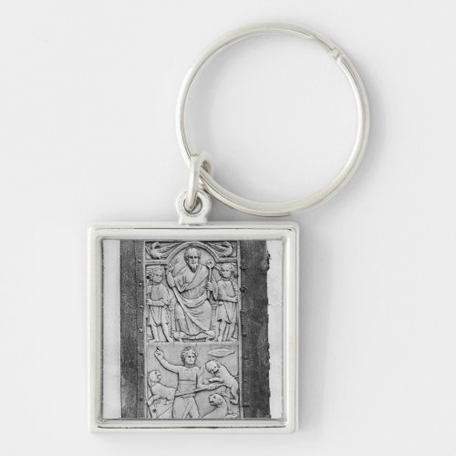 Consular diptych of Aetius left hand panel Keychain