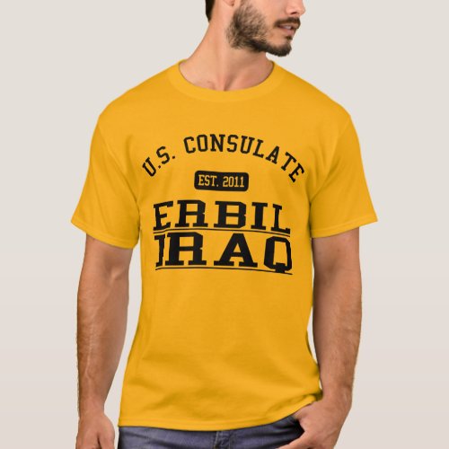 Consulate General Erbil Iraq T_Shirt