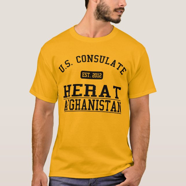Consulate General Herat, Afghanistan T-Shirt (Front)