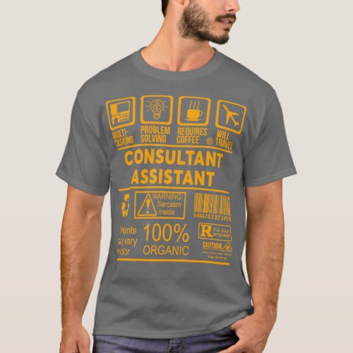 CONSULTANT ASSISTANT NICE DESIGN 2017 2 T_Shirt