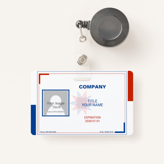 Consultant Badge (Front with Retractable)